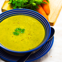 Carrot and coriander soup