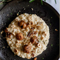 Celeriac & Chestnut Risotto