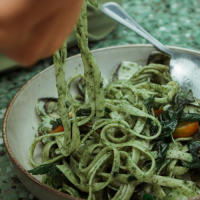 Kale Pesto Pasta