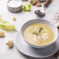 Roasted Cauliflower Soup